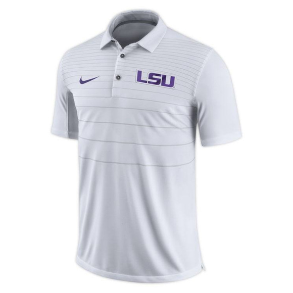 lsu polo shirt nike